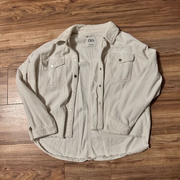 Zara Jackets & Coats Zara Oversized Corduroy Jacket Poshmark